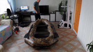 Сидим дома. Обзор гребной лодки ПВХ Лидер КОМПАКТ 265 Камуфляж.
