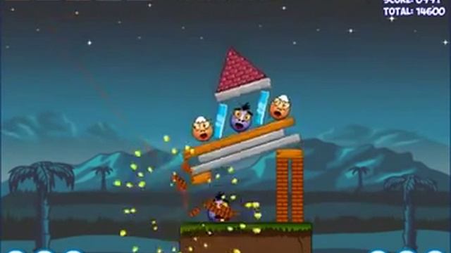 Disaster Will Strike - WALKTHROUGH - funny physics puzzle game смотреть онлайн