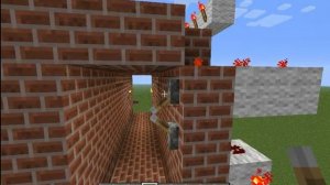 Механическая развилка в minecraft.