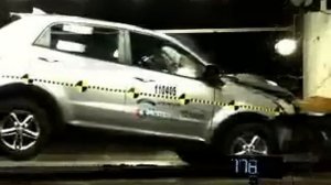 SSANGYONG_KORANDO C OFFSET IMPACT TEST by KNCAP