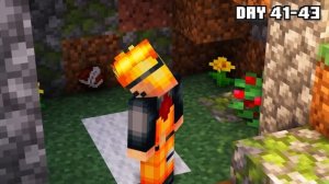 I Survived 100 Days as NARUTO in HARDCORE Minecraft!