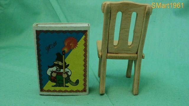 Резьба по дереву. Деревянная миниатюра 1/12  своими руками. Ч-2