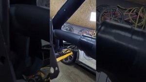 блокировка ручки шнека на снегоуборщике huter. управляем одной рукой.