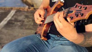 Guitar demo playthrough GF Custom Handmade Guitars + Fokin pickups Volcano set