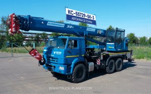 Обзор на автокран Клинцы КС-55729-5К-3 на шасси КамАЗ 43118