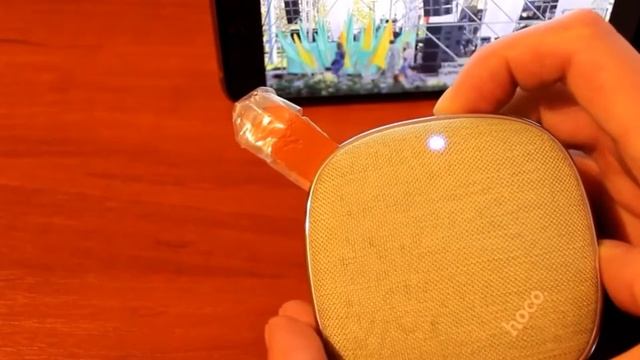 Блютус колонка HOCO BS9//Обзор//Тест смотреть онлайн