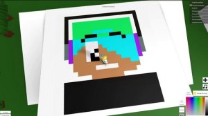 Roblox / Pixel Art Creator / Minecraft in Roblox / Gamer Chad Plays