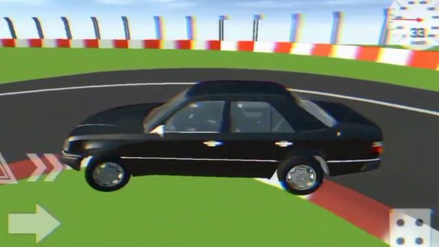 Mercedes Benz из 90-х дрифтует под фонк в simple car crush смотреть онлайн