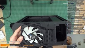 Корпус Aerocool Aero One Mini Frost-G-BK-v1 обзор на стриме. Как собрать пк в Aero One?