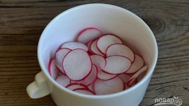 Салат из горошка