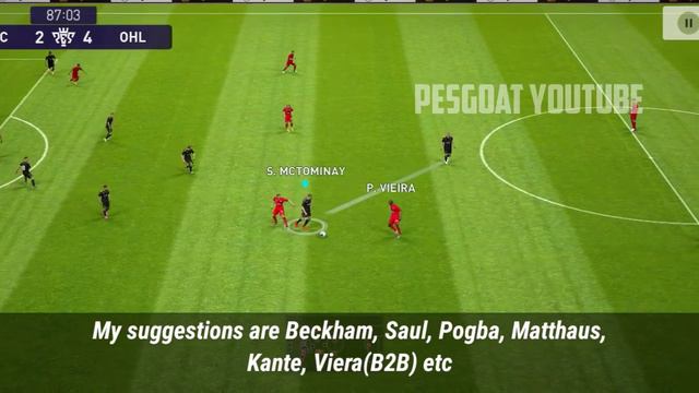 How to Play with L ROMAN 4-2-1-3 • Pes2021 Mobile смотреть онлайн