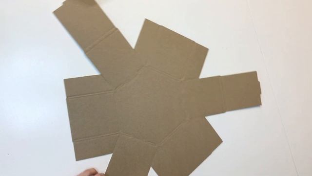 Cборка шестигранной коробки от "Бумажная Студия" bums.by смотреть онлайн