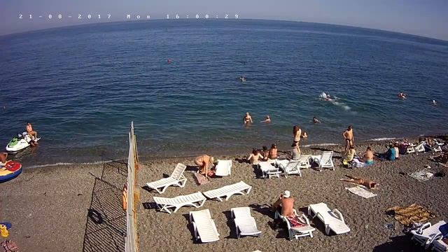 Вебкамера Пляж Дубны. Запись 21.08.2017 16:00:03