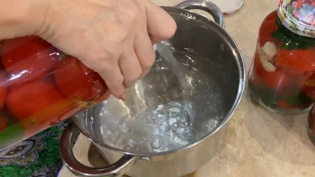 Вкуснейшие маринованные помидоры на зиму!  Забытый мамин рецепт!!!