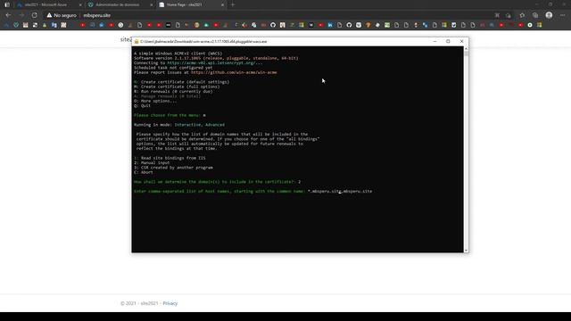Agregar certificado SSL a un dominio personalizado en Azure sobre una aplicación web ASP.NET Core 5 смотреть онлайн