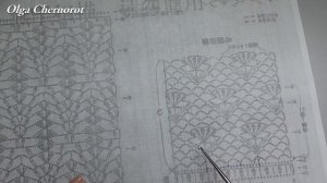 Юбка крючком Узор для  юбки крючком