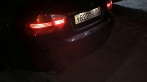 BMW 320D установлен даунпайп ( downpipe ) и насадка на выхлоп звук sound