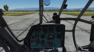 Запуск вертолета Ми-8 МТВ2 в DCS World