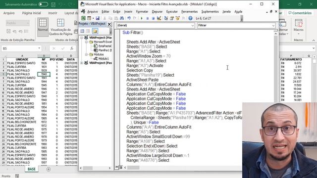 ✅VBA Para Iniciantes com Filtro Avançado no Excel смотреть онлайн