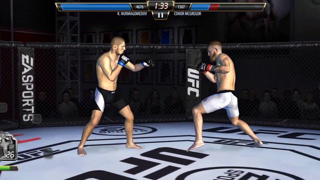 ХАБИБ ПРОТИВ ВСЕХ - БОЙЦОВ БЕЗ ПРАВИЛ - UFC MOBILE смотреть онлайн