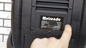 Активная акустическая система комбик Meirende MR-V15" Колонка с большим динамиком 15 дюйм.