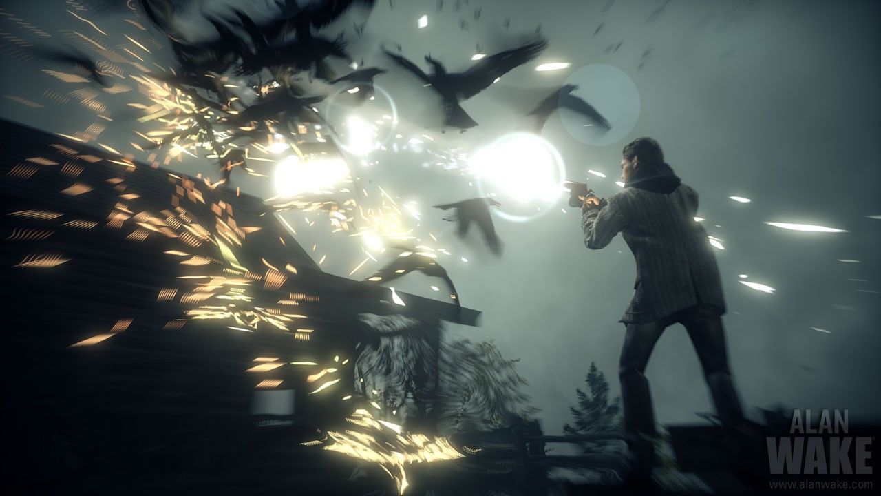 Alan Wake #6 НАПАДЕНИЕ ОДЕРЖИМЫХ ПТИЦ!