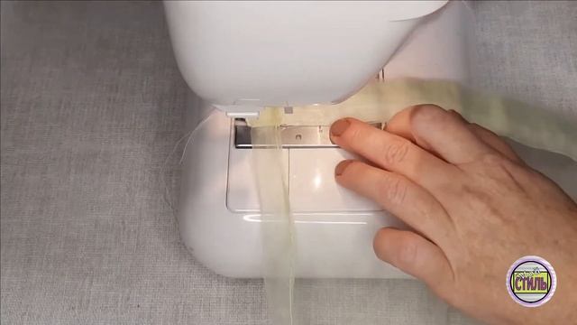 Как укоротить готовый тюль из органзы просто и аккуратно