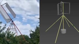 Ветряк который скрывали 138 лет - A wind turbine they have been hiding for 138 years