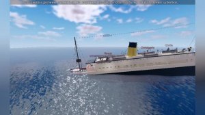 Корабль NEWHAVEN Тонет. ROBLOX.