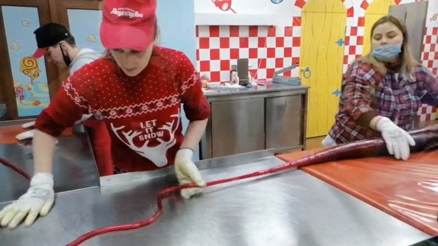 Как делают вкусную КАРАМЕЛЬ в ЛЕДЕНЦОВО ?Я тоже увидела впервые?СОЧИ ПАРК