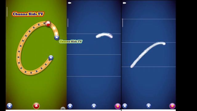 Play with A to E Alphabet | letterSchool | letter School | How to write english Alphabet смотреть онлайн