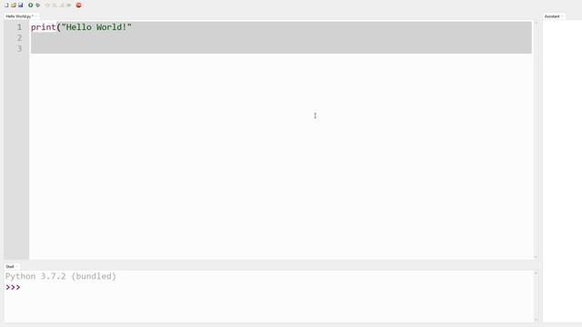 Python Programming - 1 - Hello World смотреть онлайн