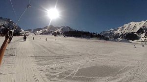 Ski resort Shymbulak. Kazakhstan.  Горнолыжный курорт Шымбулак \ Чимбулак.