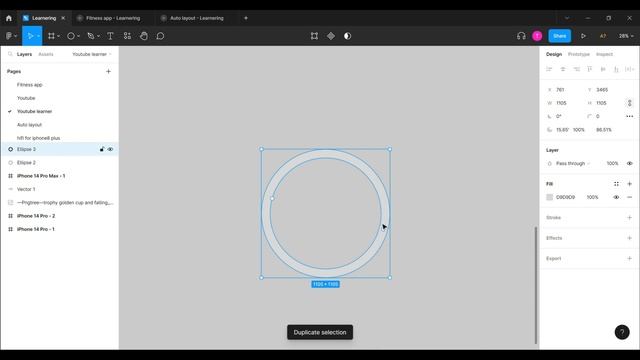 How to create a progress Ring in Figma  /Figma