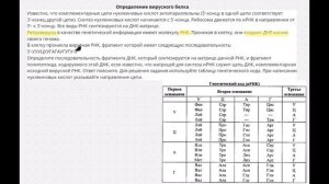 Биосинтез белка. Синтез вирусного белка (задание 28 ЕГЭ по биологии)