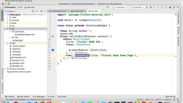 18  Flutter design user interface