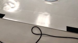 ЭВА пол для палатки Сенгирь 3Т с покрытием ПВХ и двумя юбками.