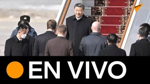 El presidente chino, Xi Jinping, llega a Rusia en visita de Estado