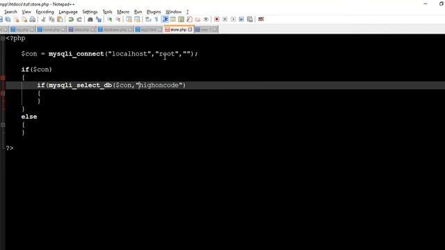 18 | How to store HTML Form Data into Database using PHP