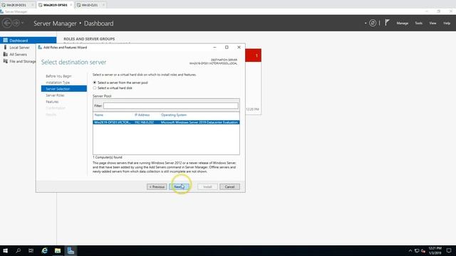 Windows Server 2019 Training 19 - How to Install and Configure DFS on Windows Server 2019 смотреть онлайн