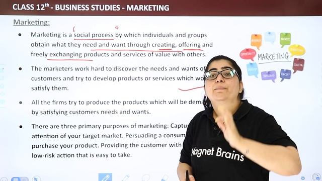 What is the Meaning of Marketing - Marketing | Class 12 Business Studies (2022-23) смотреть онлайн