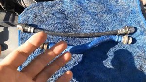 Хёндай Солярис замена шланга сцепления. Замена тормозным шлангом.