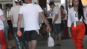Лазаревское 2014 кафе Прибой
