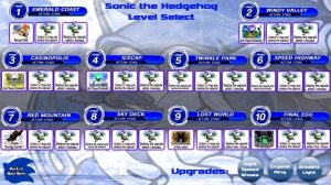 Sonic Adventure DX: Director's Cut - *All 130 Emblems* - 'Sonic the Hedgehog' Menu