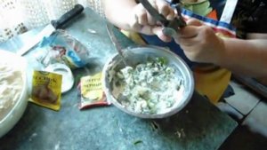 Жареные пирожки с творогом