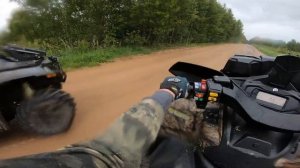 ЖЕСТКИЙ ДАЛЬНЯК ДО ВЯТСКОГО!!!// ПОСЛЕДНЯЯ ЛЕТНЯЯ ПОКАТУШКА НА КВАДРОЦИКЛАХ BRP И CFMOTO!!!
