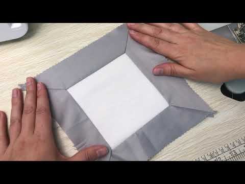 Швейная хитрость для идеальных уголков. И как спрятать молнию! смотреть онлайн