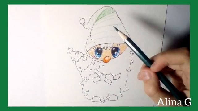 Как нарисовать гномика ✏️? смотреть онлайн