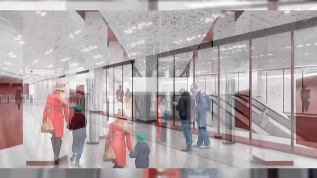 Дизайн станции БКЛ метро «Стромынка» в стиле хай-тек смотреть онлайн