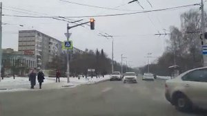 Разворот на перекрестке Чкалова-Бардина. Подготовка к экзамену ГИБДД на маршруте Юго-Запада